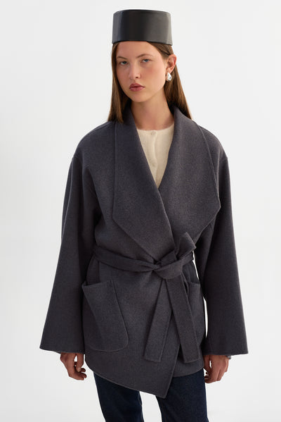 MEKIA | Double Face Wool Coat