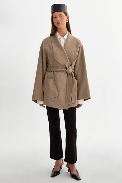 MEKIA | Double Face Wool Coat