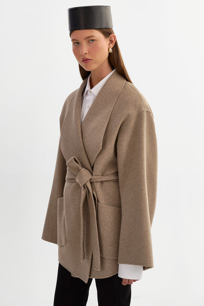 MEKIA | Double Face Wool Coat
