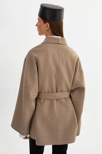 MEKIA | Double Face Wool Coat