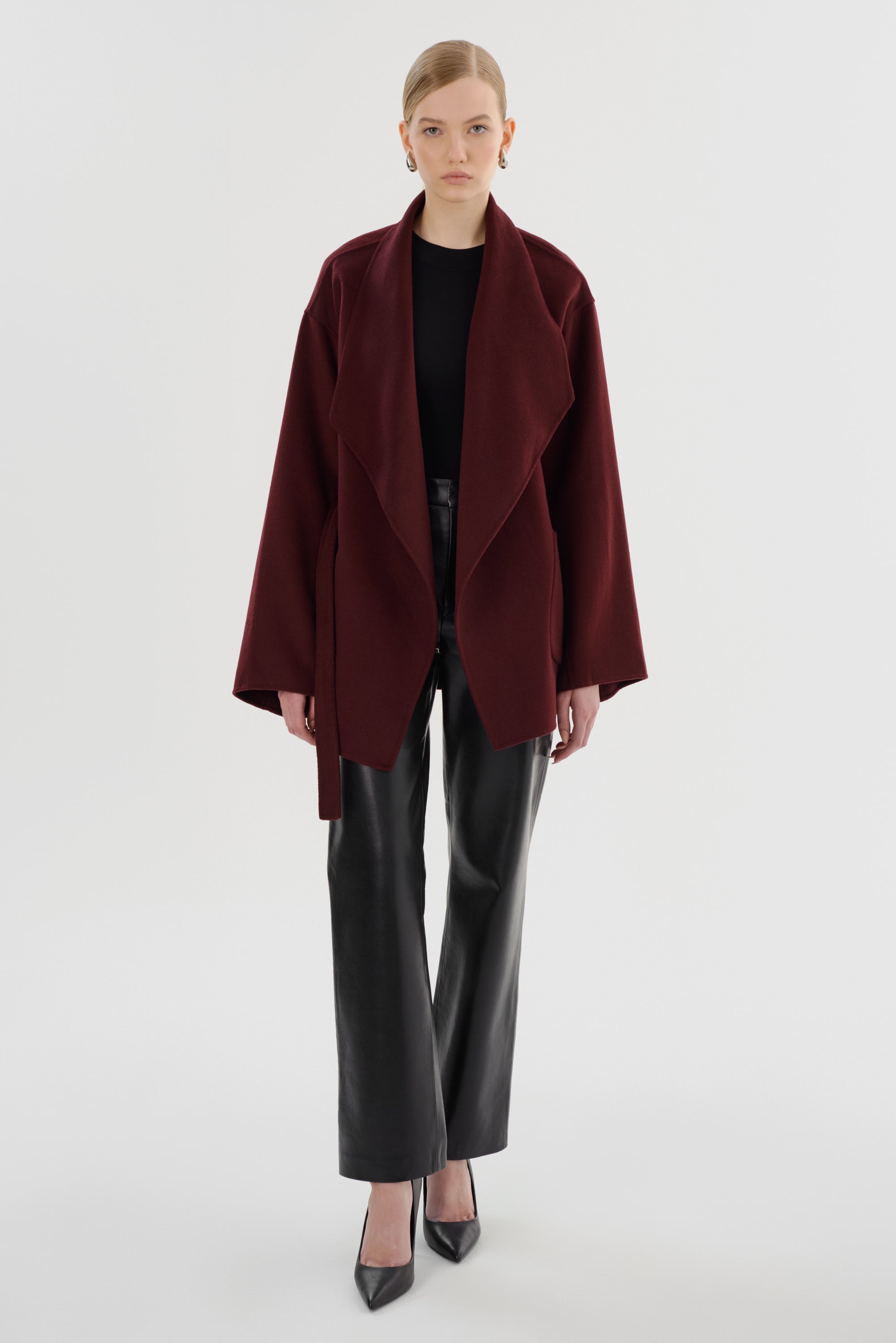 MEKIA | Manteau en Laine Double Face
