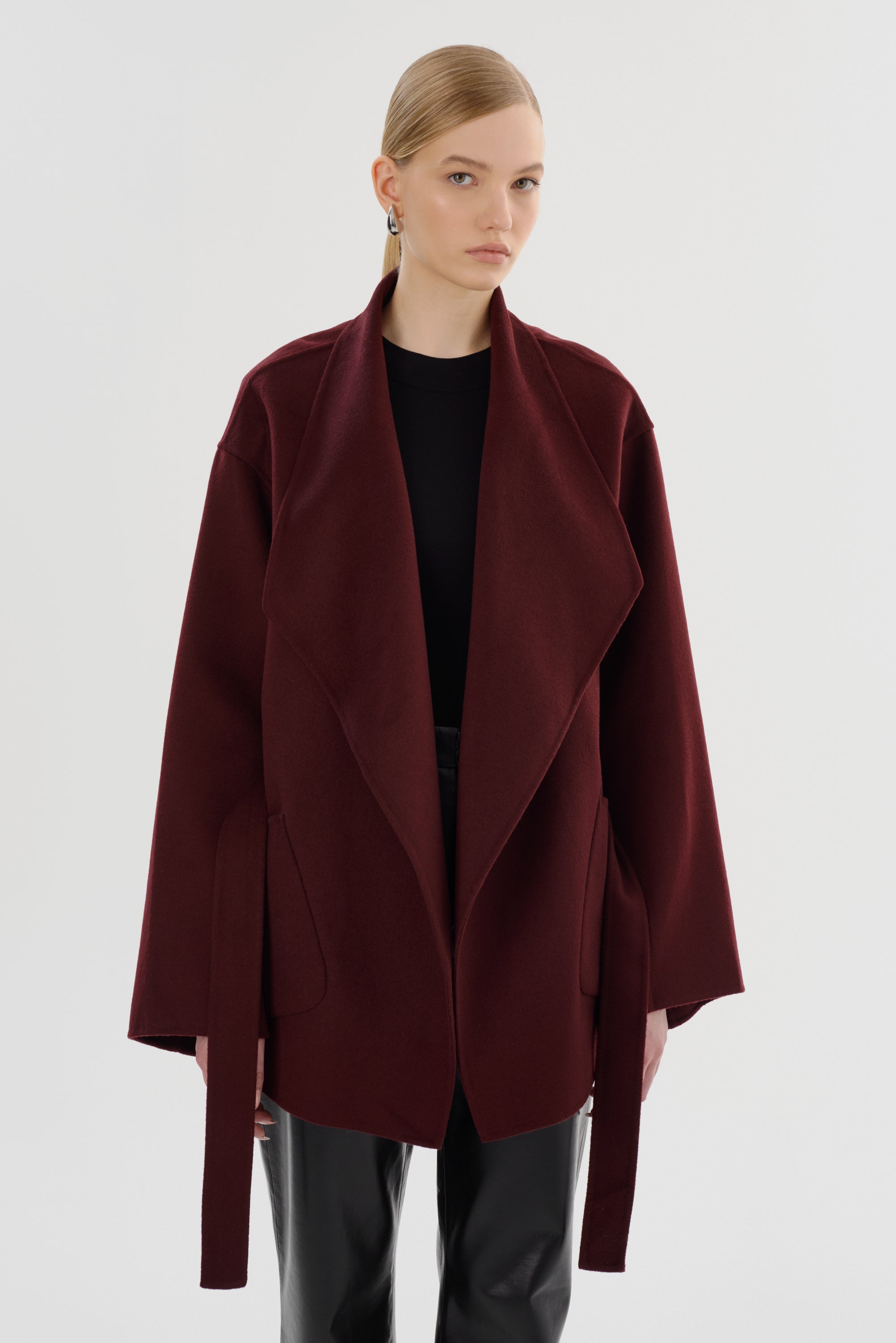 MEKIA | Manteau en Laine Double Face