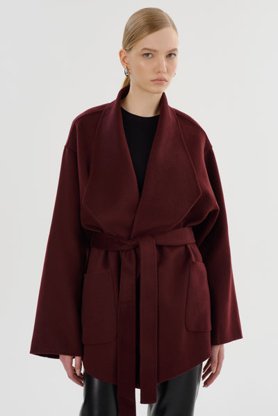 MEKIA | Double Face Wool Coat
