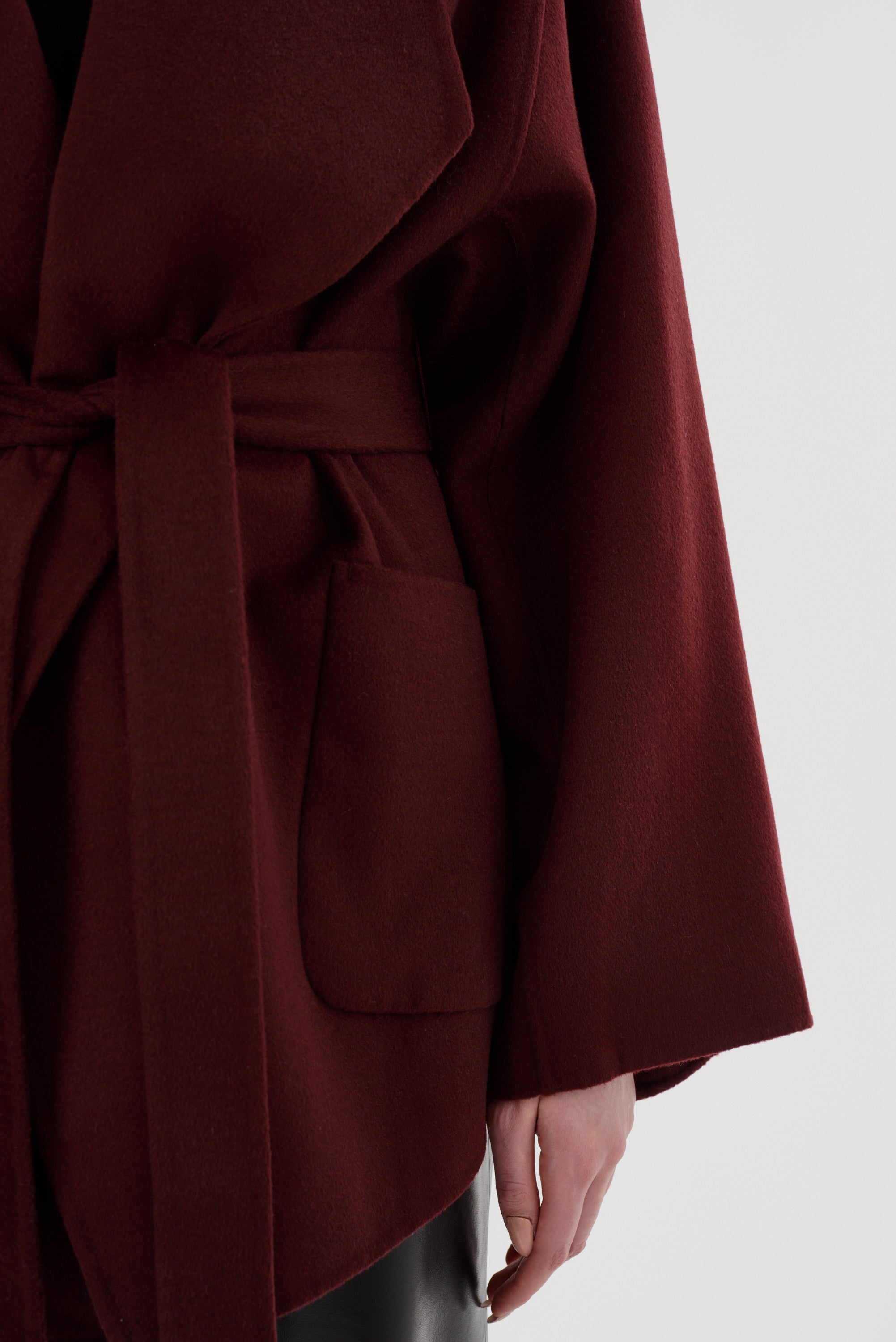 MEKIA | Manteau en Laine Double Face