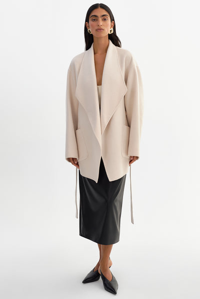 MEKIA | Double Face Wool Coat