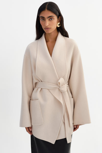 MEKIA | Double Face Wool Coat