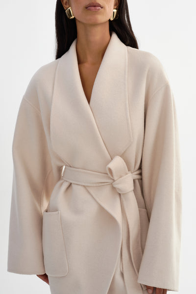 MEKIA | Double Face Wool Coat