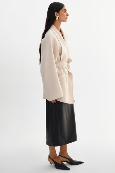 MEKIA | Double Face Wool Coat