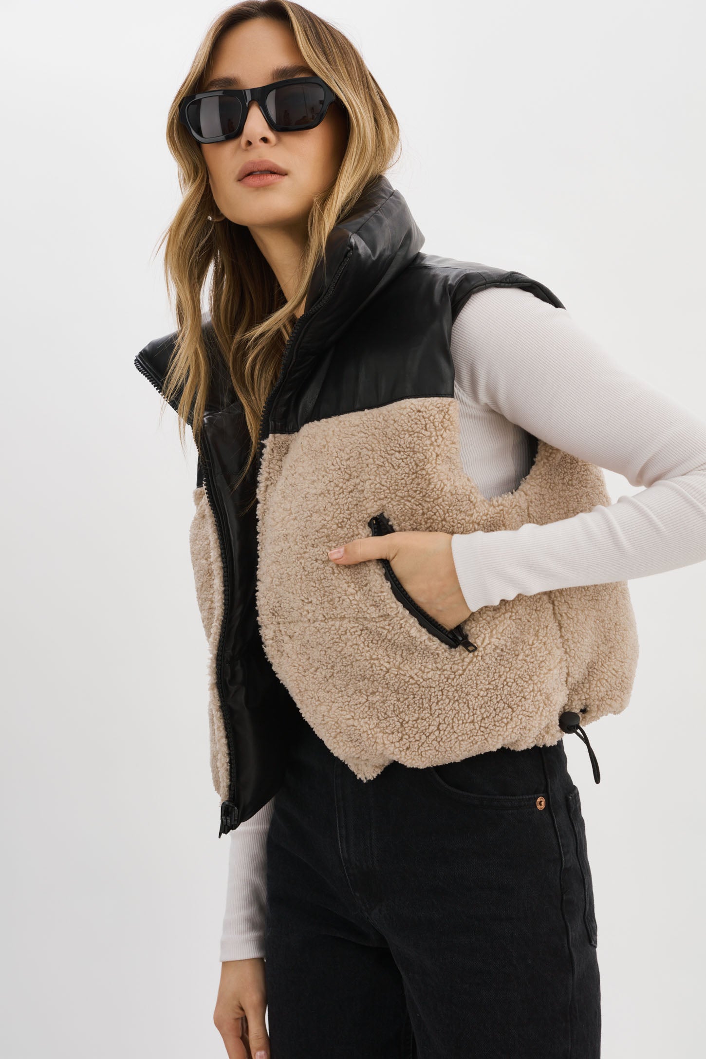 MELICIA | Veste matelassée réversible