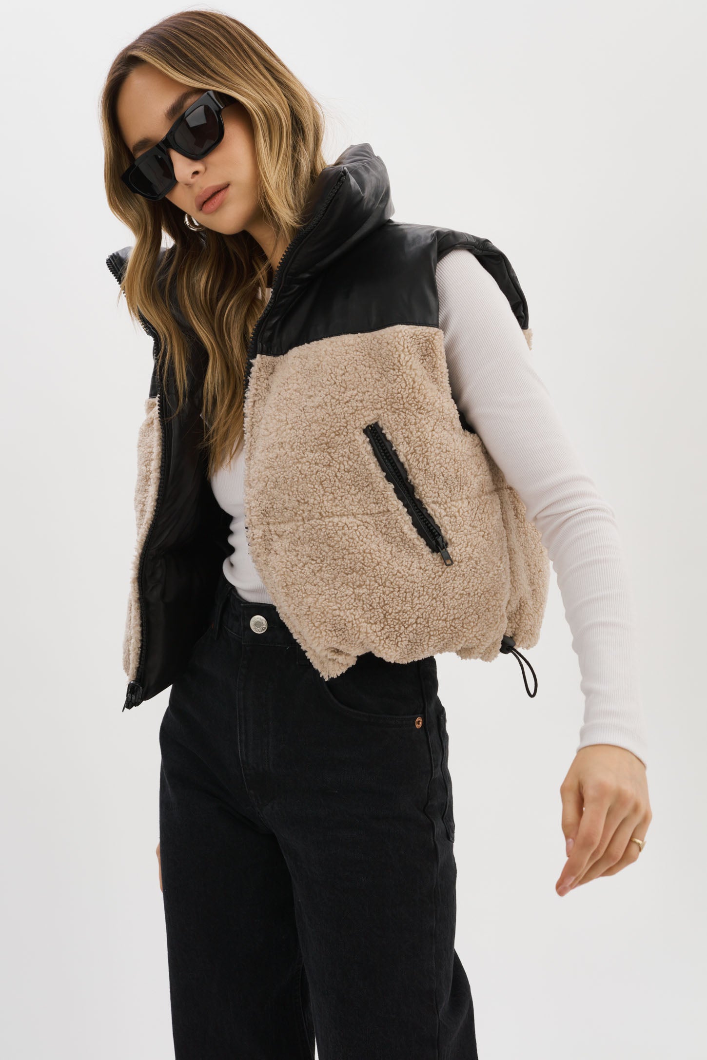 MELICIA | Veste matelassée réversible