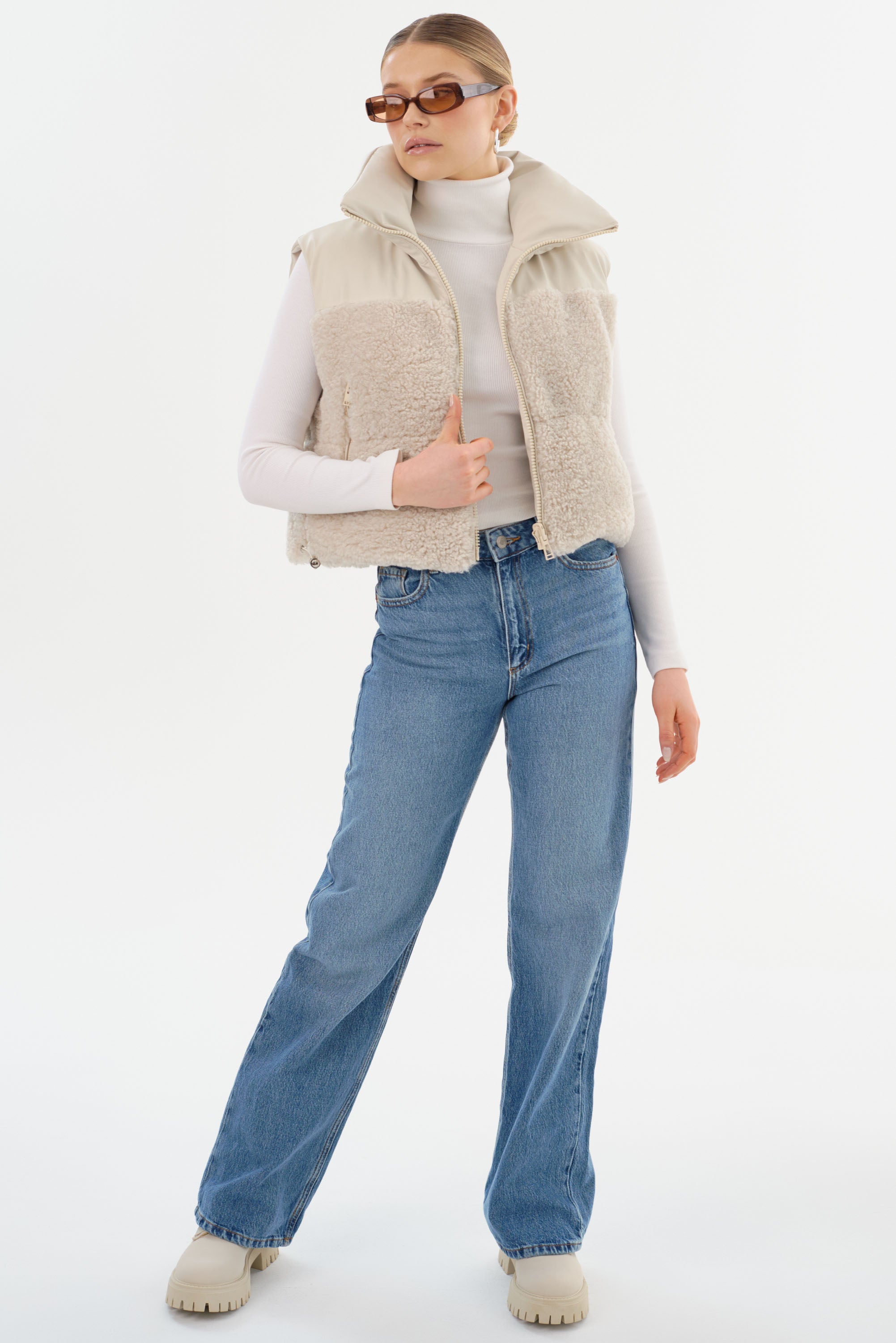 MELICIA | Veste matelassée réversible