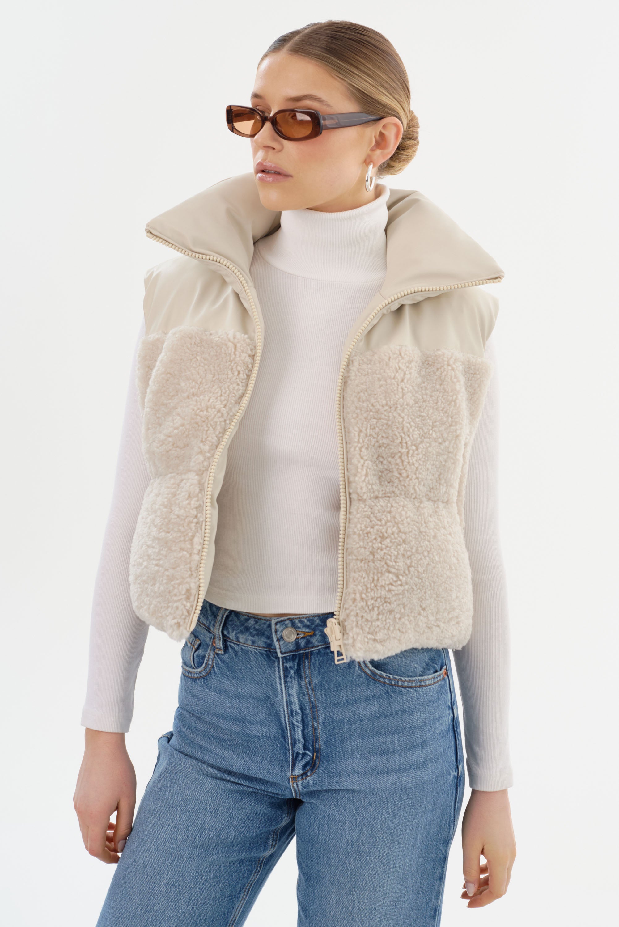 MELICIA | Veste matelassée réversible