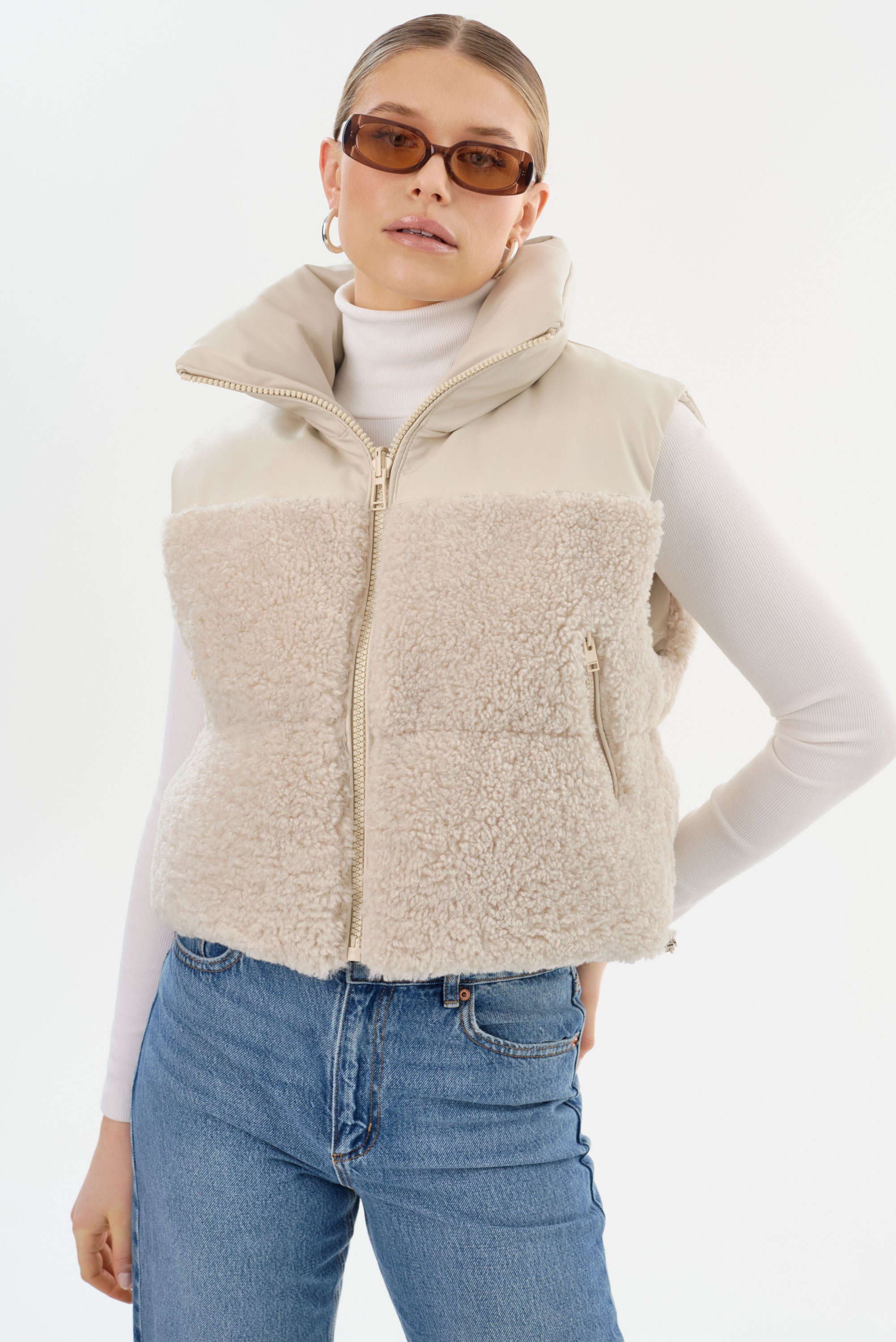 MELICIA | Veste matelassée réversible