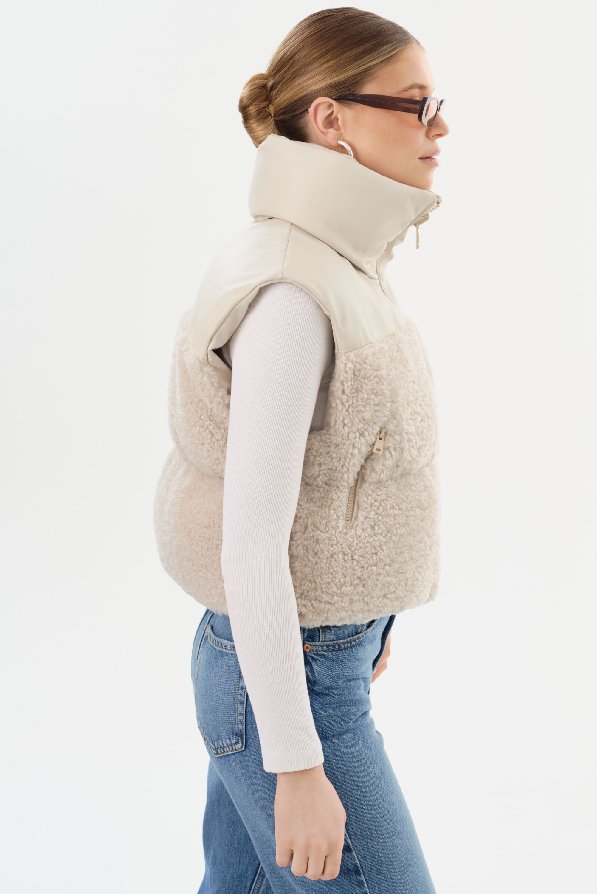 MELICIA | Veste matelassée réversible