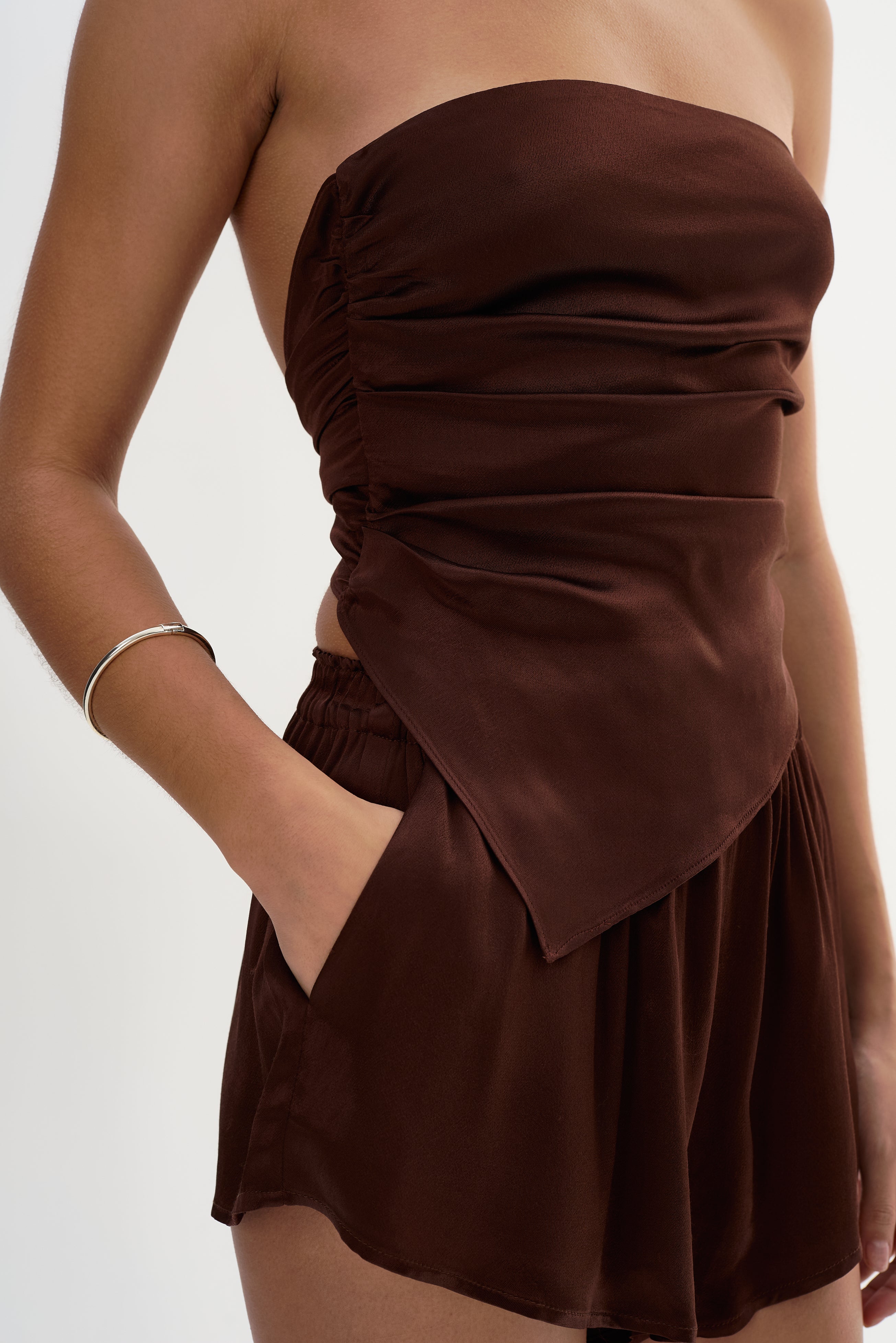 MÉLINA | Micro-short en satin