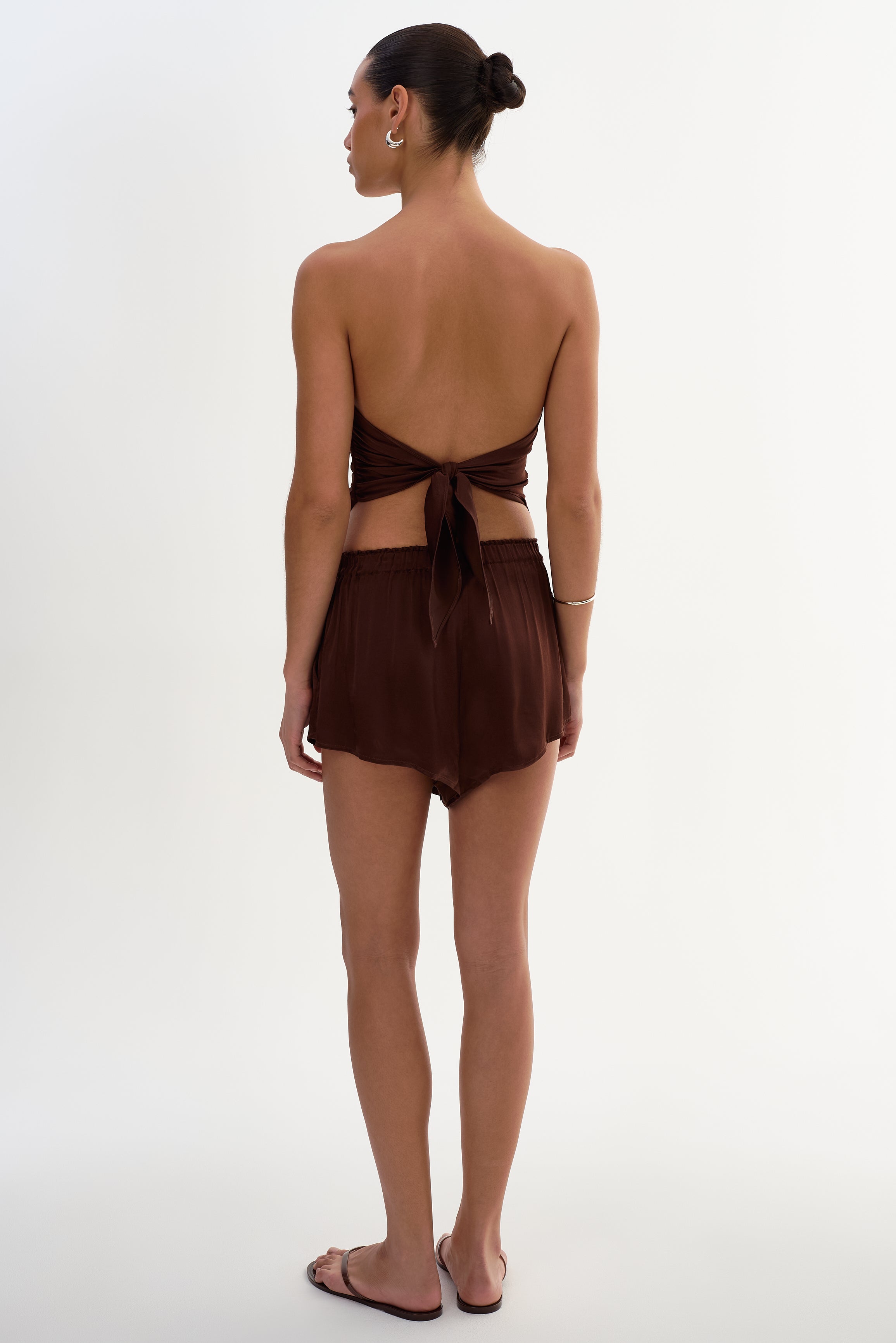 MÉLINA | Micro-short en satin