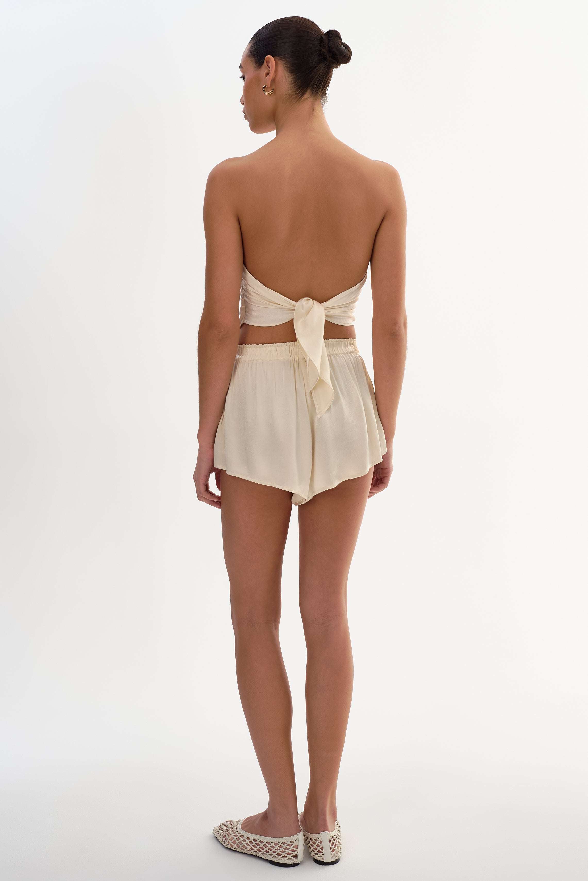 MÉLINA | Micro-short en satin