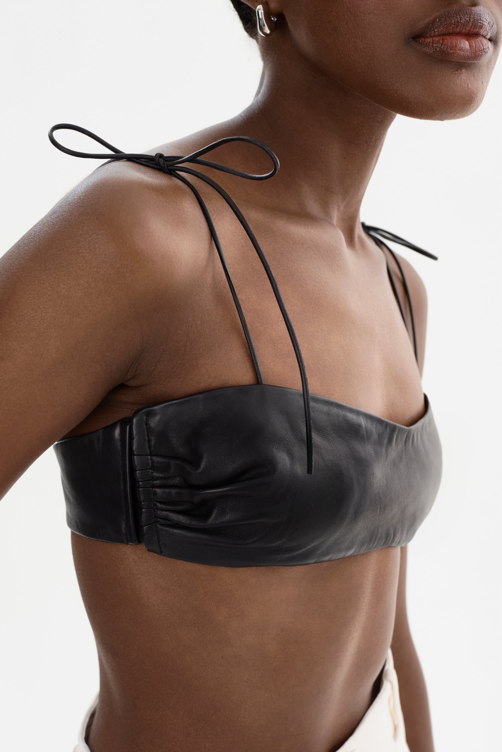 MERANIA | Leather Bralette