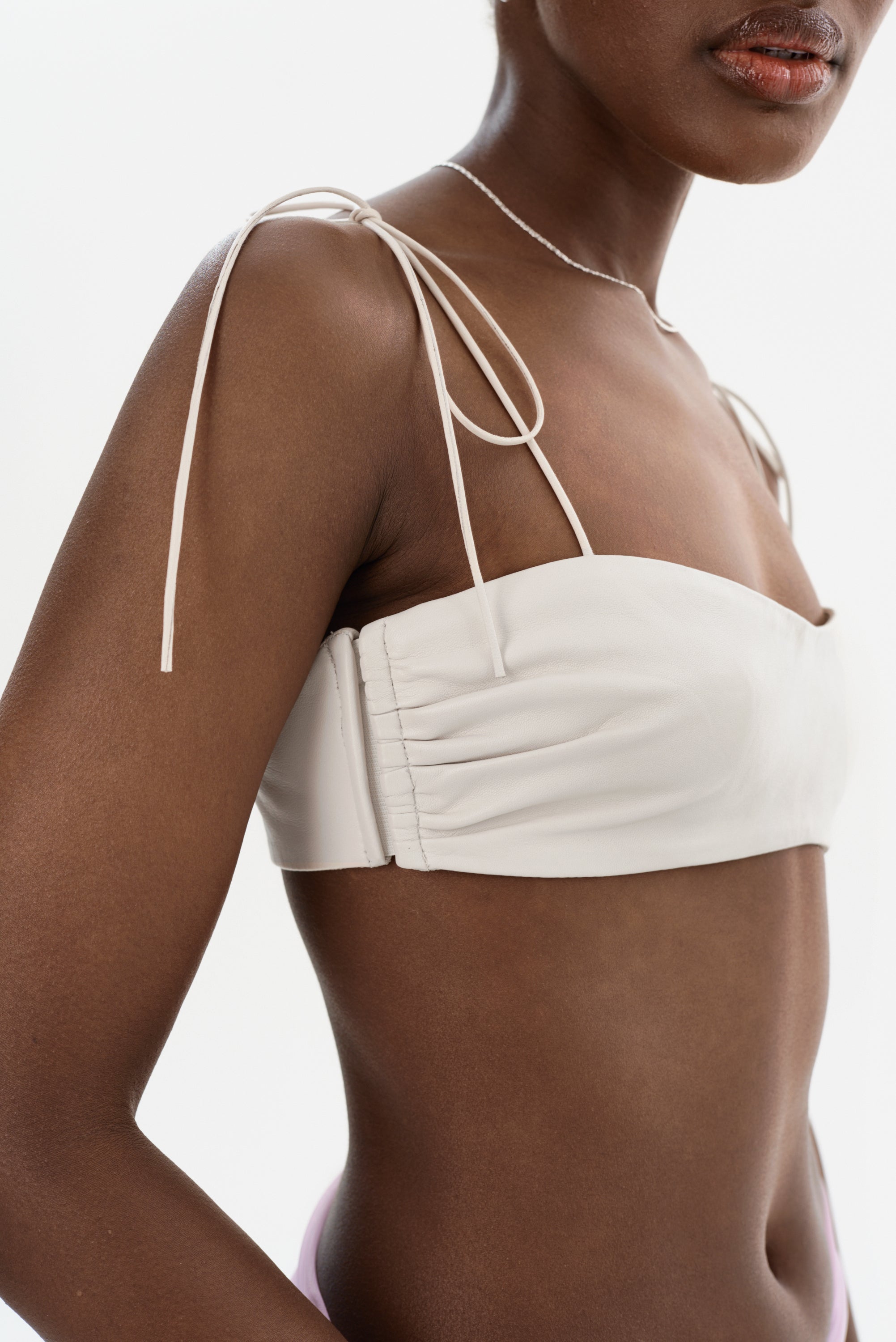MERANIA | Leather Bralette