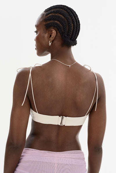 MERANIA | Leather Bralette