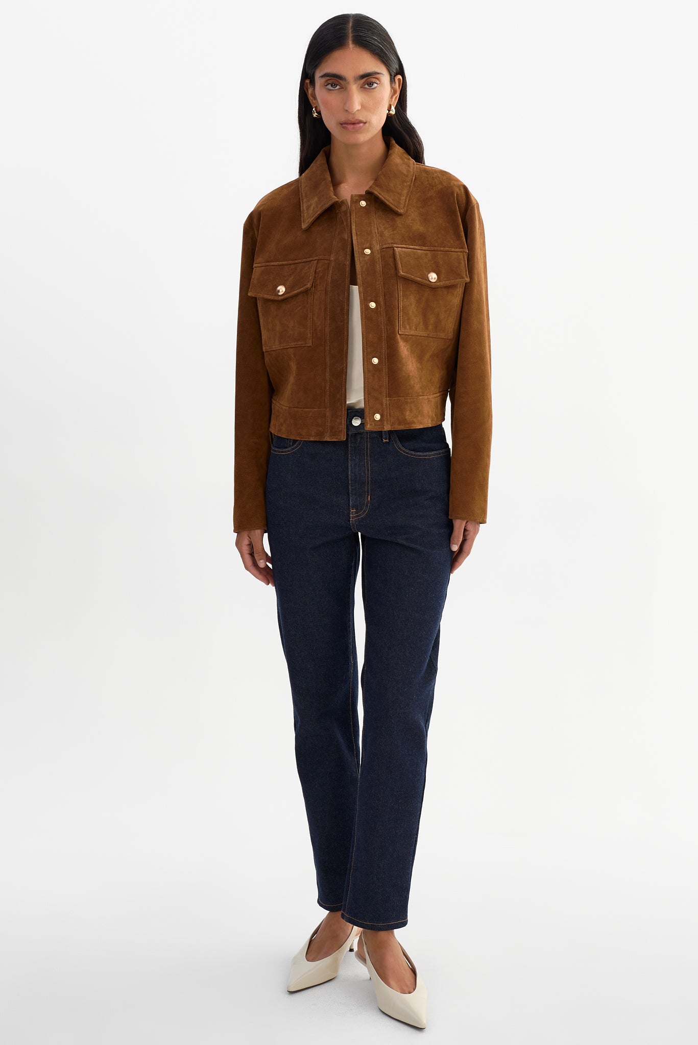 MERIDA | Genuine Suede Shacket