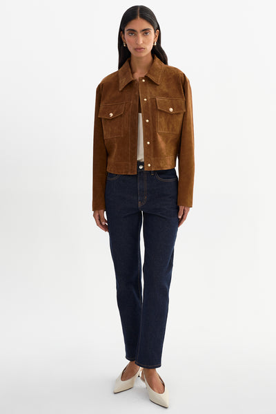 MERIDA | Genuine Suede Shacket