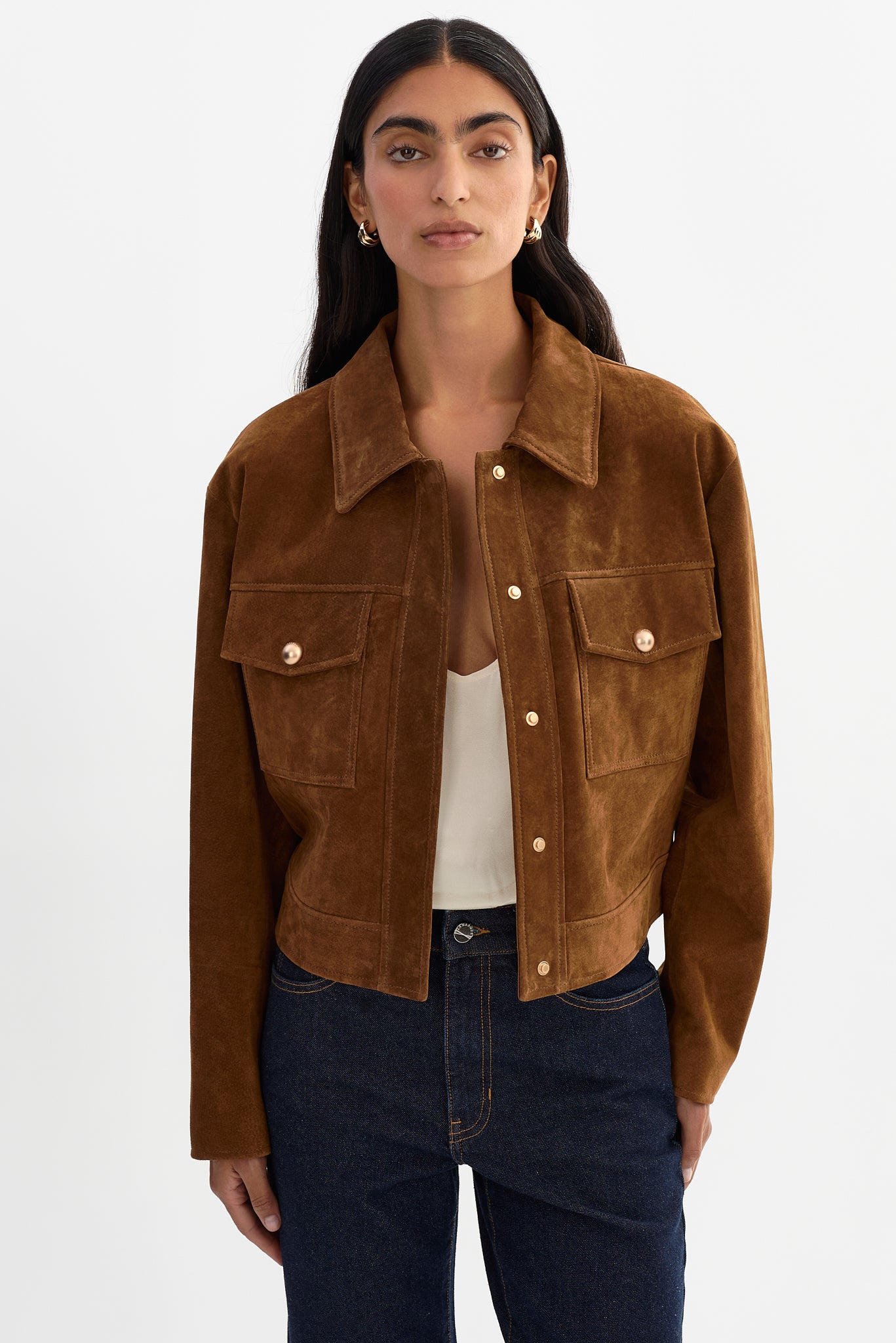 MERIDA | Genuine Suede Shacket