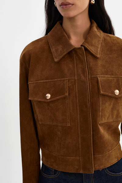 MERIDA | Genuine Suede Shacket