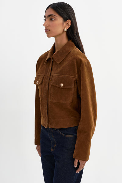 MERIDA | Genuine Suede Shacket