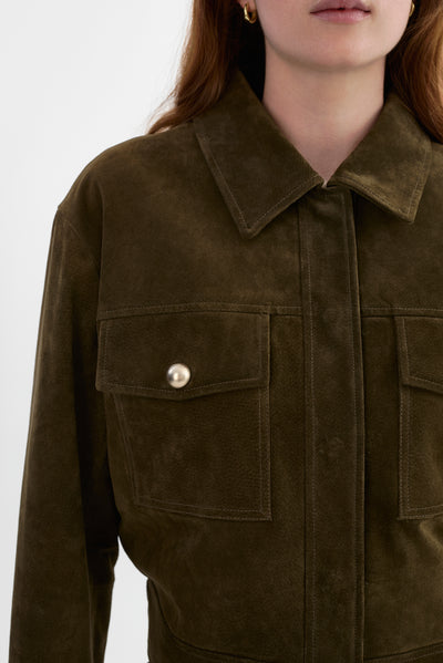 MERIDA | Genuine Suede Shacket