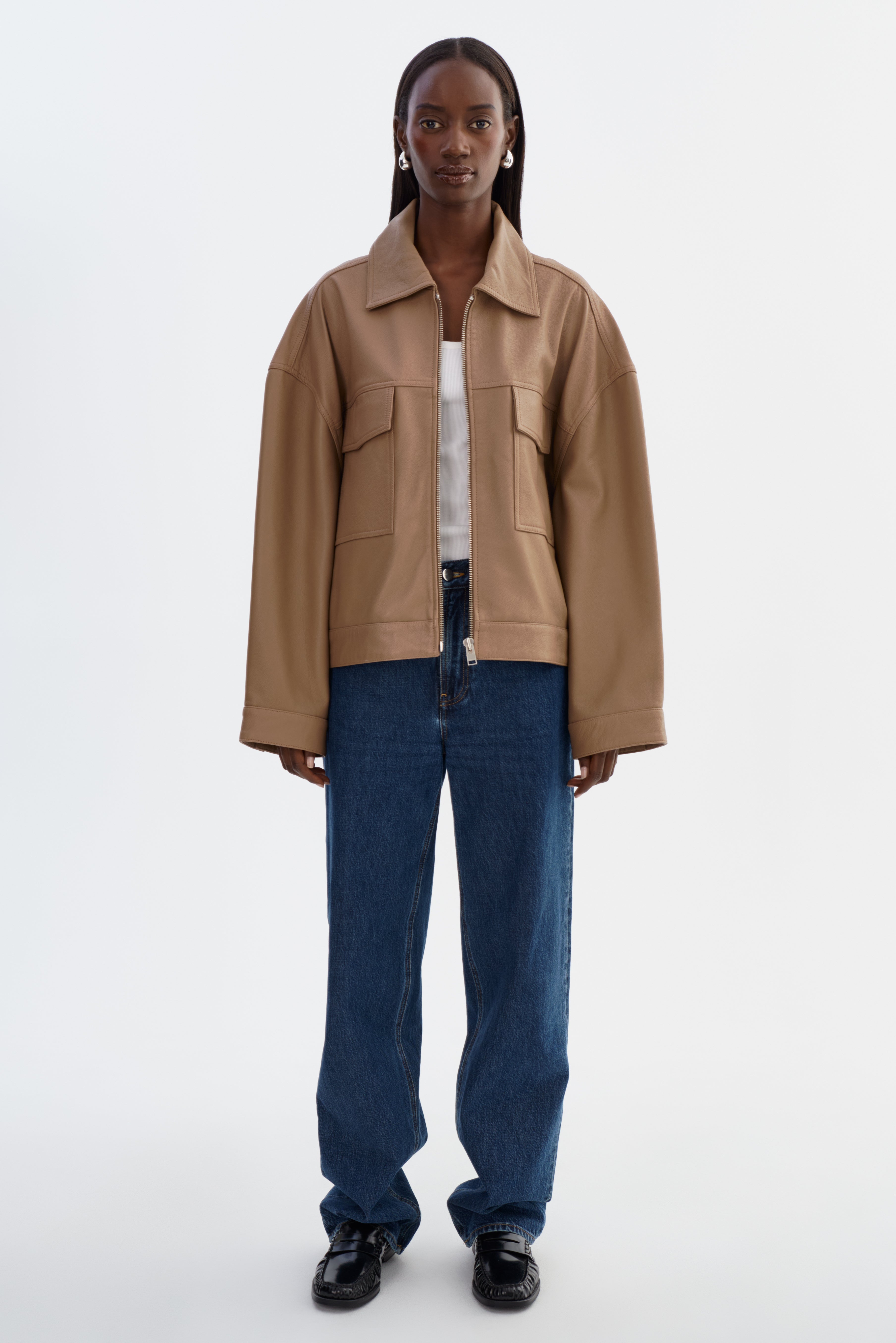 MIA | Oversized Leather Jacket