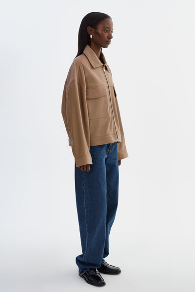 MIA | Oversized Leather Jacket