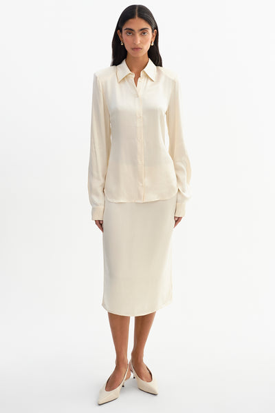 MIKA | Satin Skirt