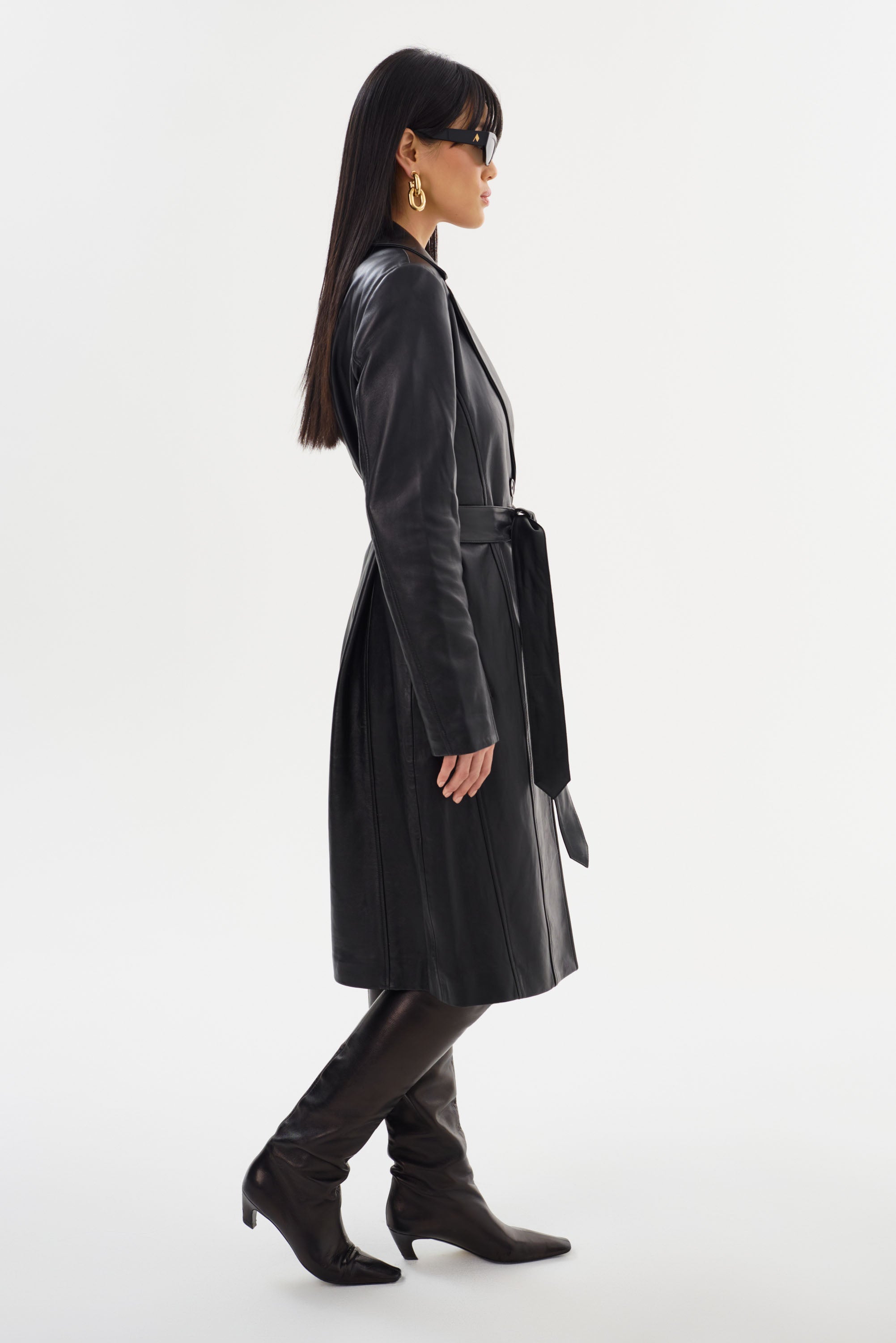  MIRANDA | Trench en cuir