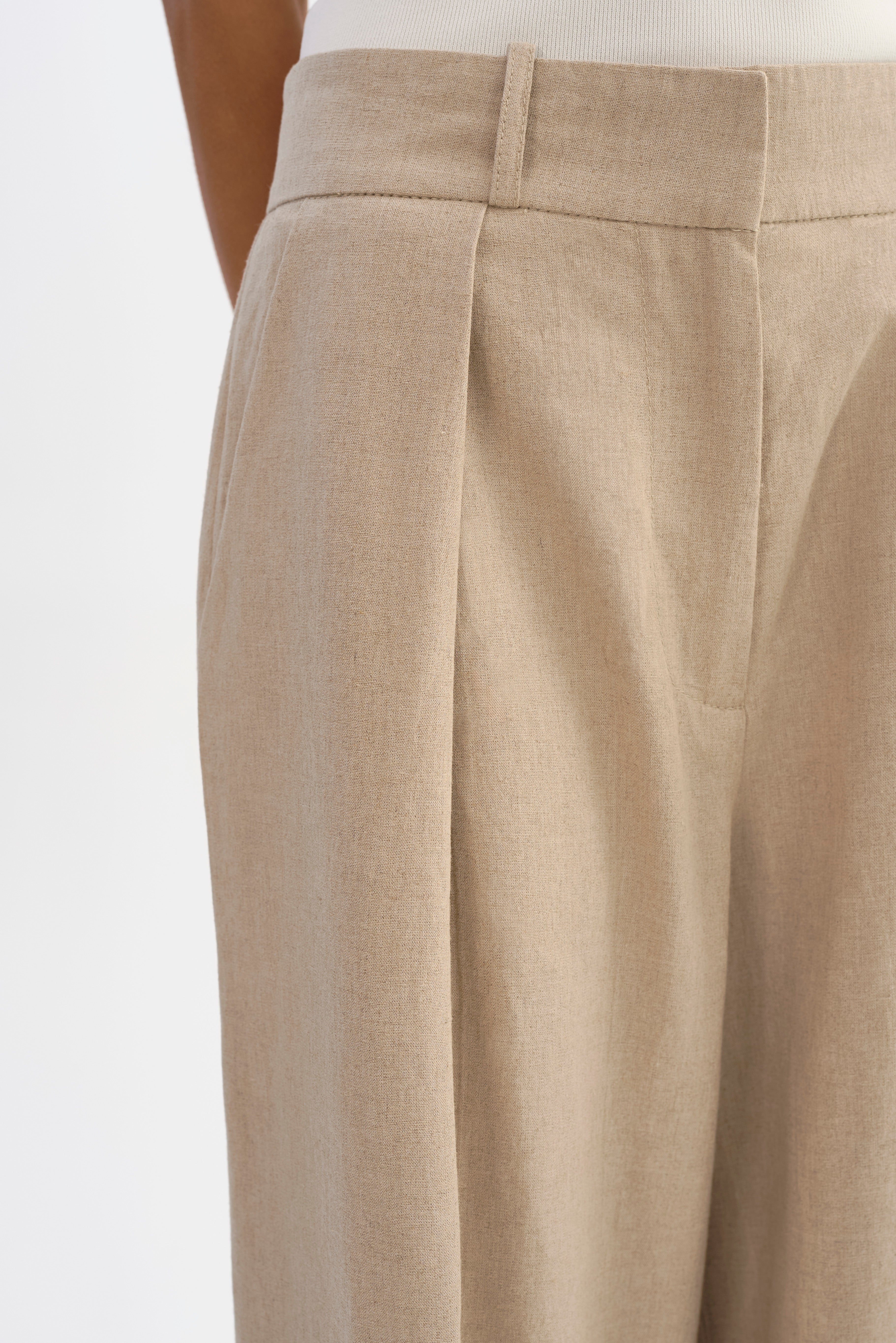 MIRIAM | Pantalon large en lin
