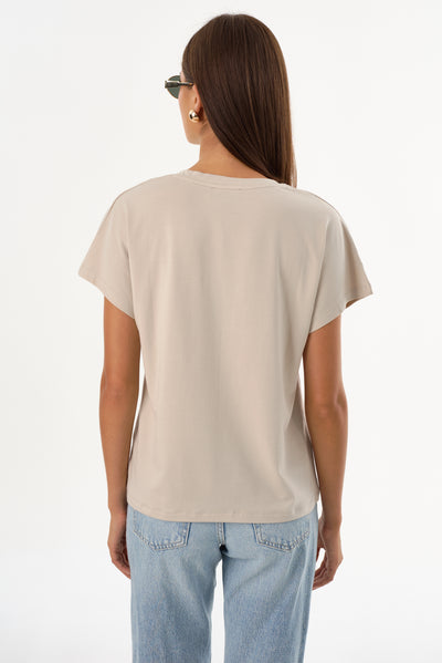NEREA | Jersey V Neck Tee