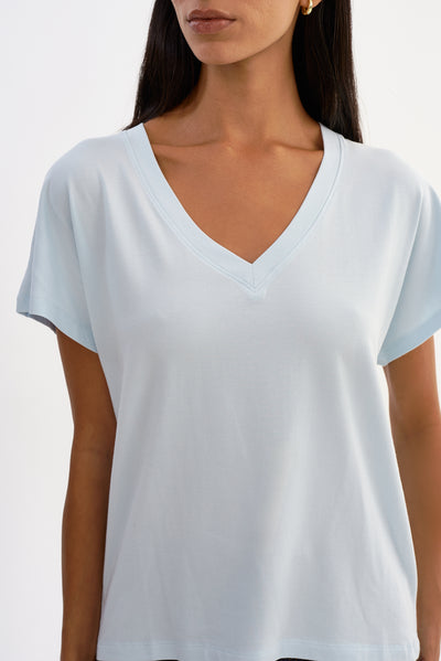 NEREA | Jersey V Neck Tee
