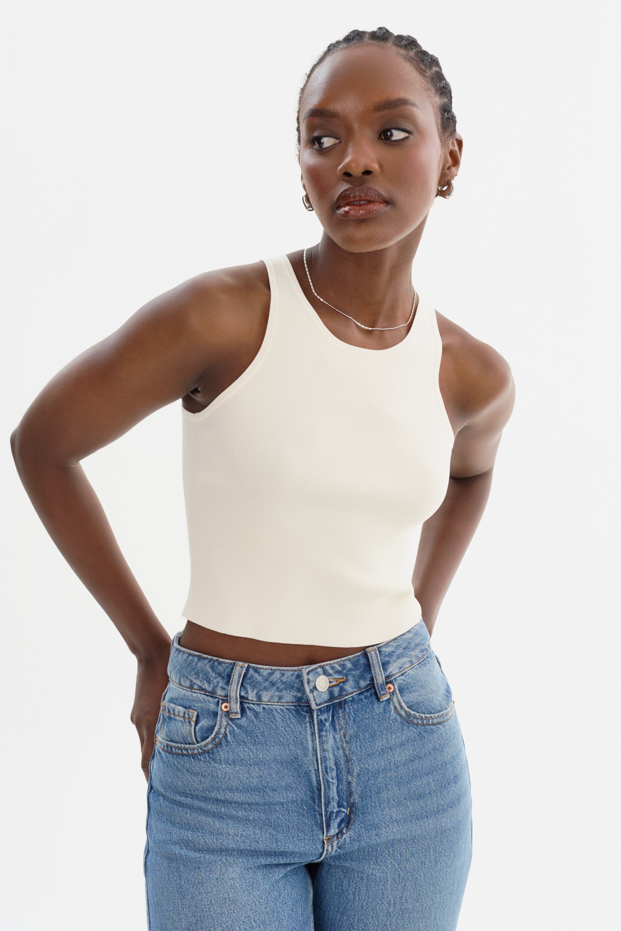 NEVINA | Knit Tank Top
