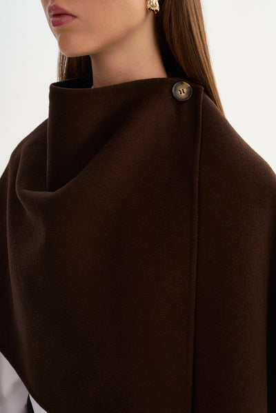 NEZRA | Reversible Wool Cape