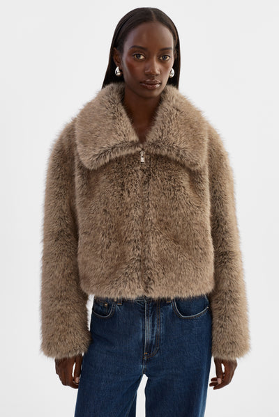 NOVA | Faux Fur Coat