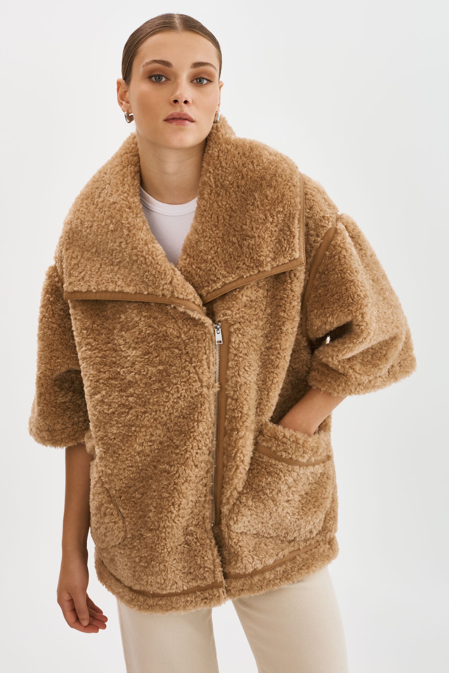 OHANNA Sherpa Coat