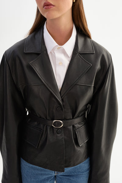 PEARL | Leather Jacket