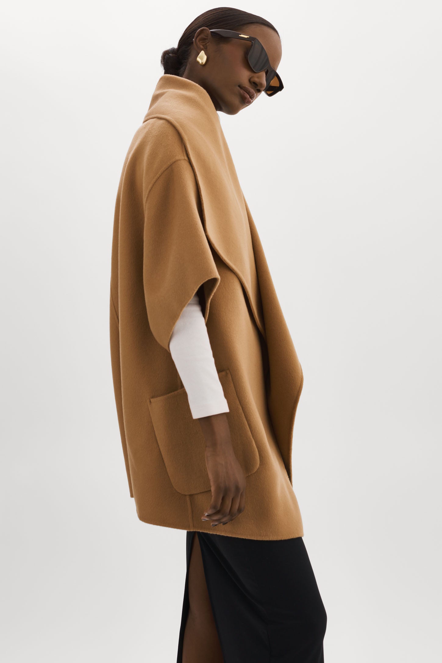 PENELOPE | Manteau en laine double face