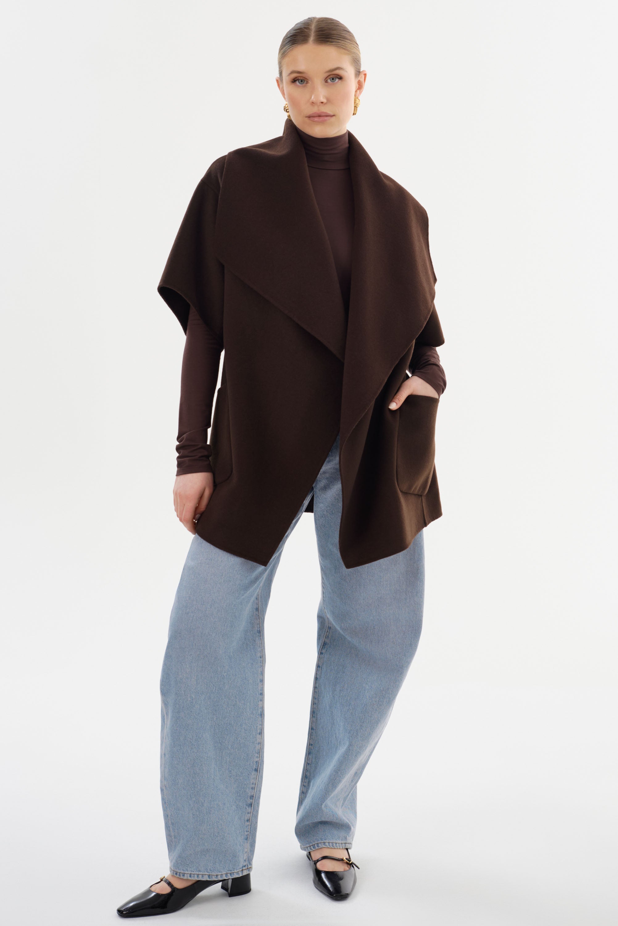 PENELOPE | Manteau en laine double face