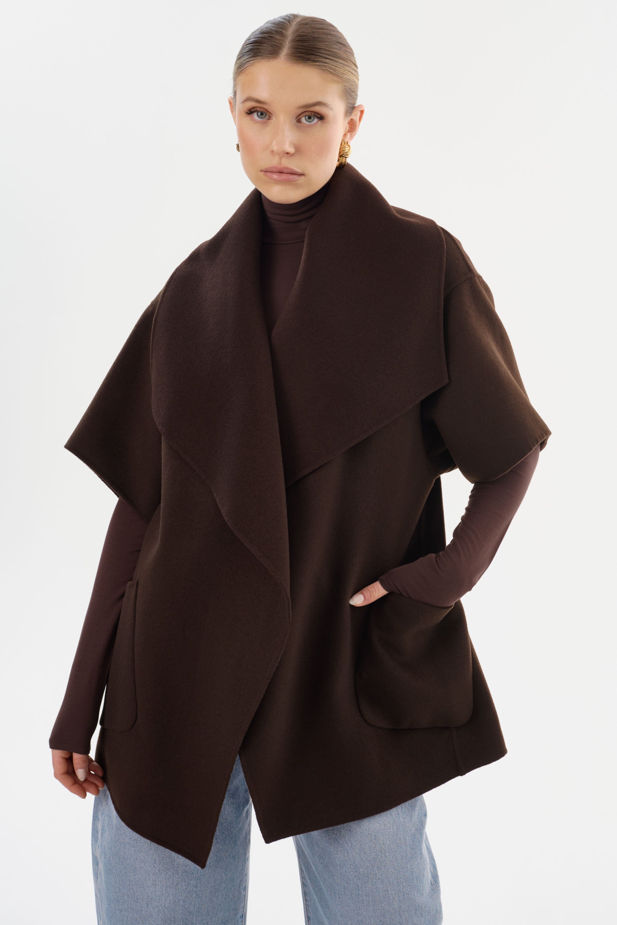 PENELOPE | Manteau en laine double face