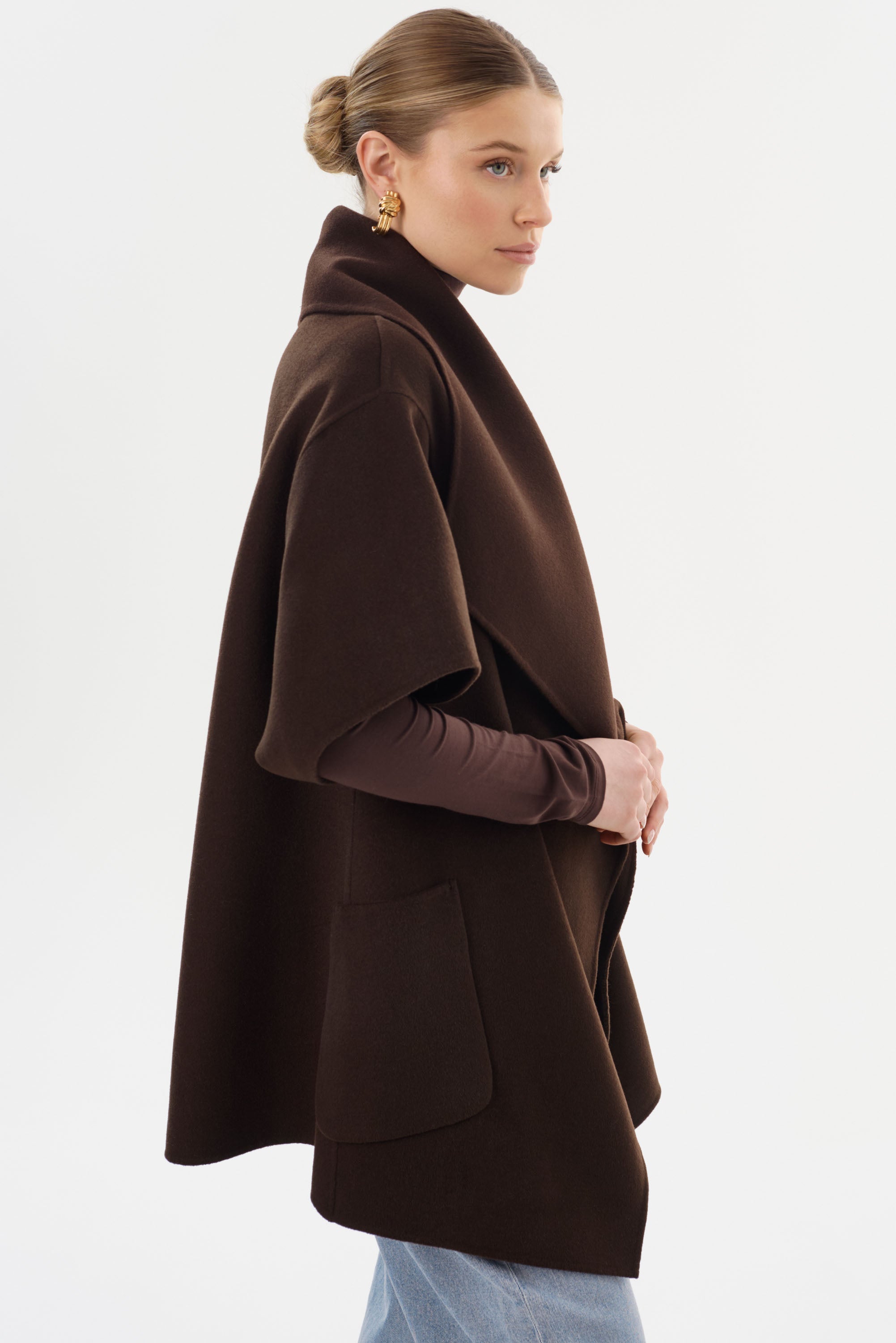 PENELOPE | Manteau en laine double face