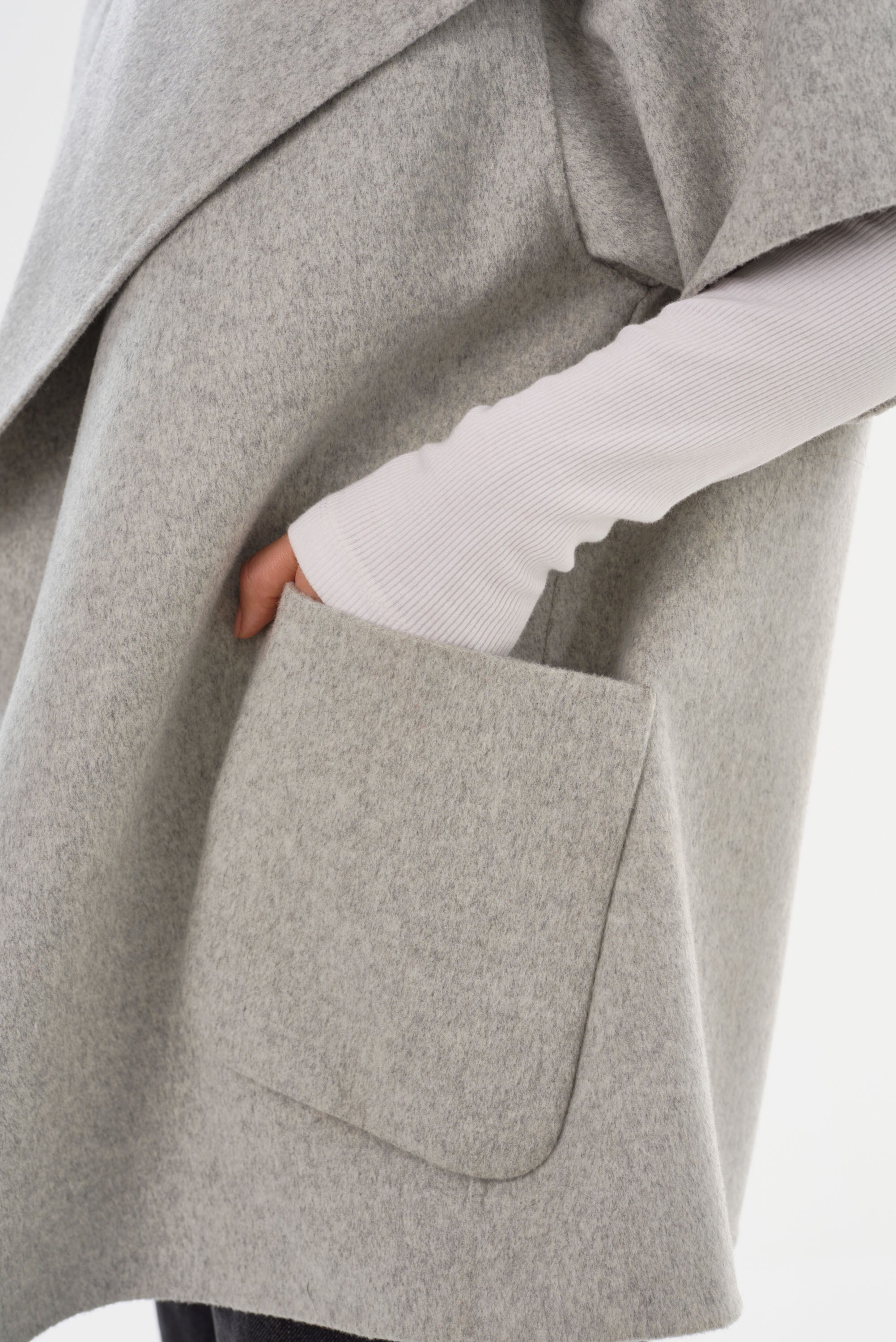 PENELOPE | Manteau en laine double face