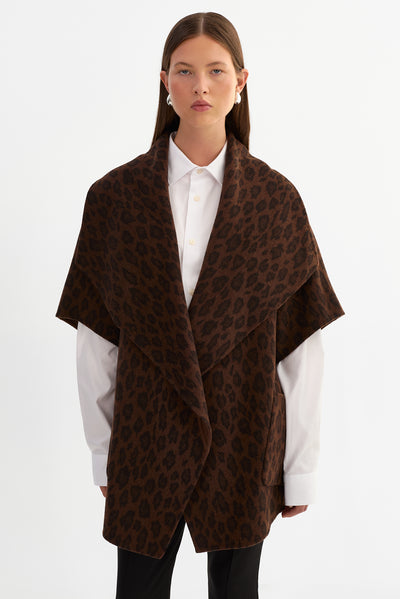PENELOPE R | Reversible Double Face Wool Coat