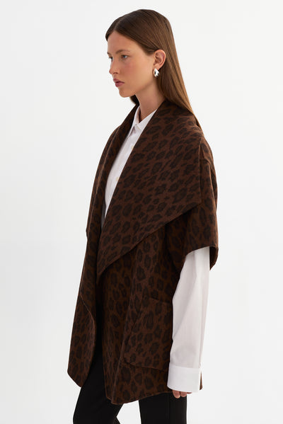 PENELOPE R | Reversible Double Face Wool Coat