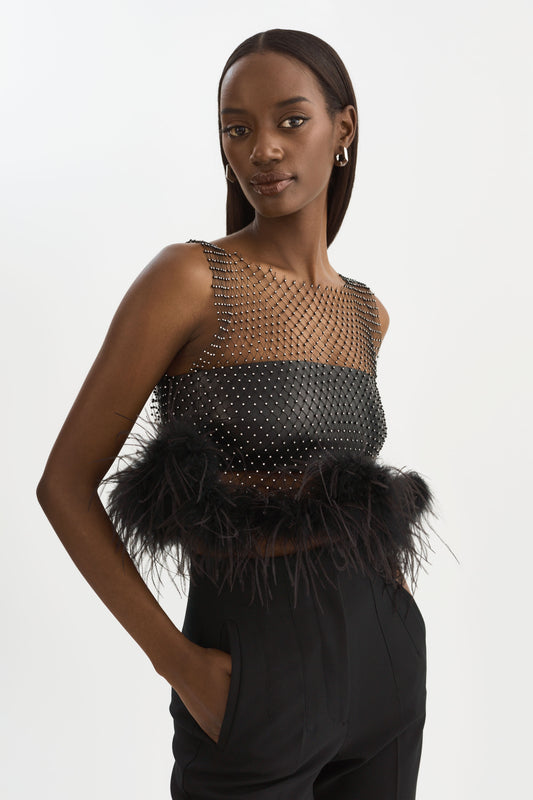 PIA | Rhinestone Top